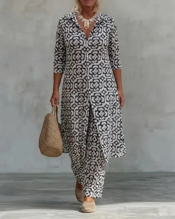 Sara | Button Closure Set