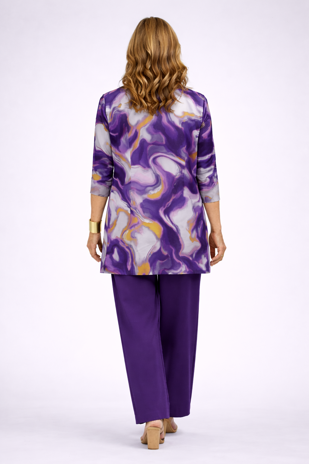 Gavina | Purple Three-Piece Set