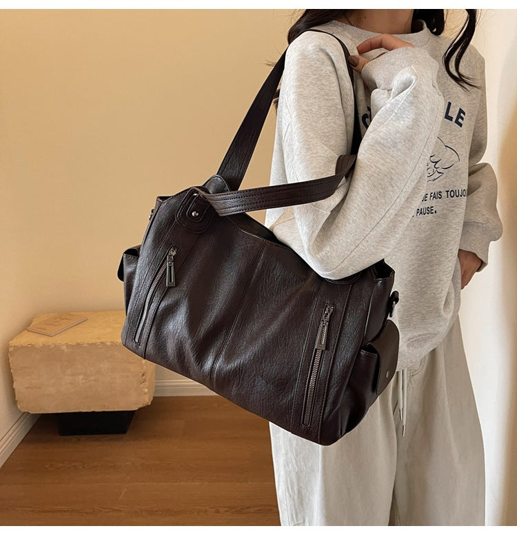 Noemie | Classic Leather Tote
