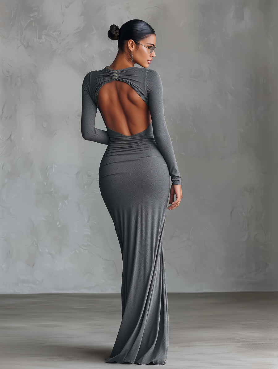 Alix | Grey Elegant Stretch