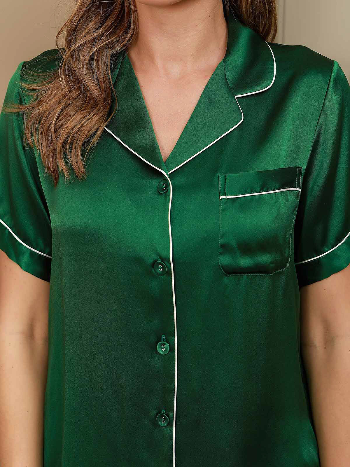 Gina | Draped Pyjama Set