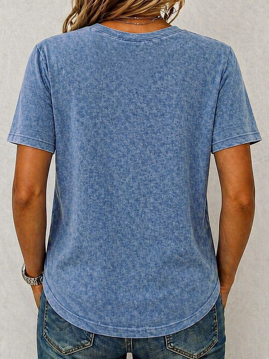 Cora | V Neck Tee