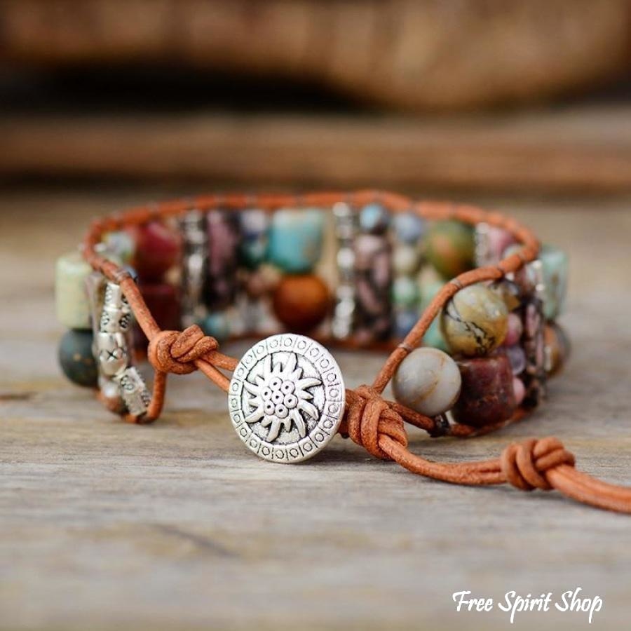 Eloise | Handmade Mix Natural Stone Wrap