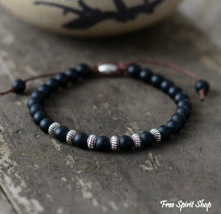 Una | Handmade Natural Black Onyx Gemstone