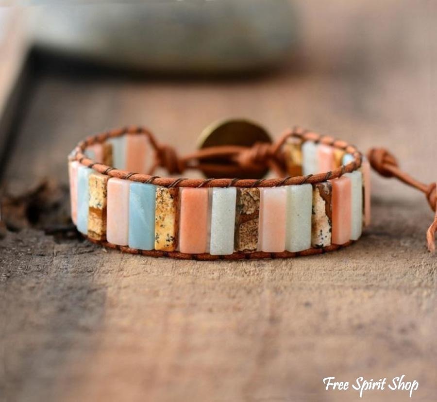 Maria | Handmade Natural Jasper & Agate
