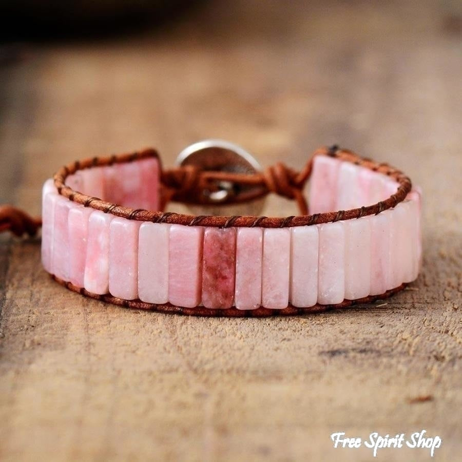 Giselle | Handmade Natural Pink Opal Stone