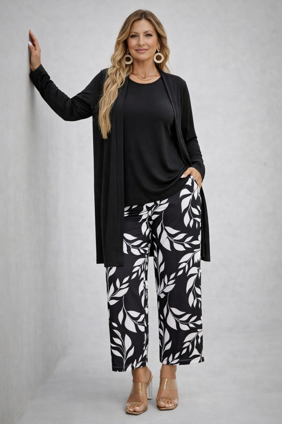 Eponine | Black Three-Piece Set