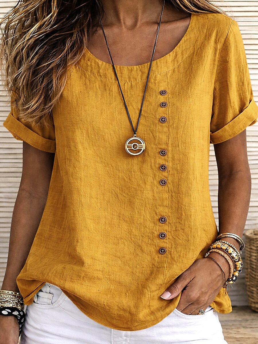 Hattie | Button Blouse