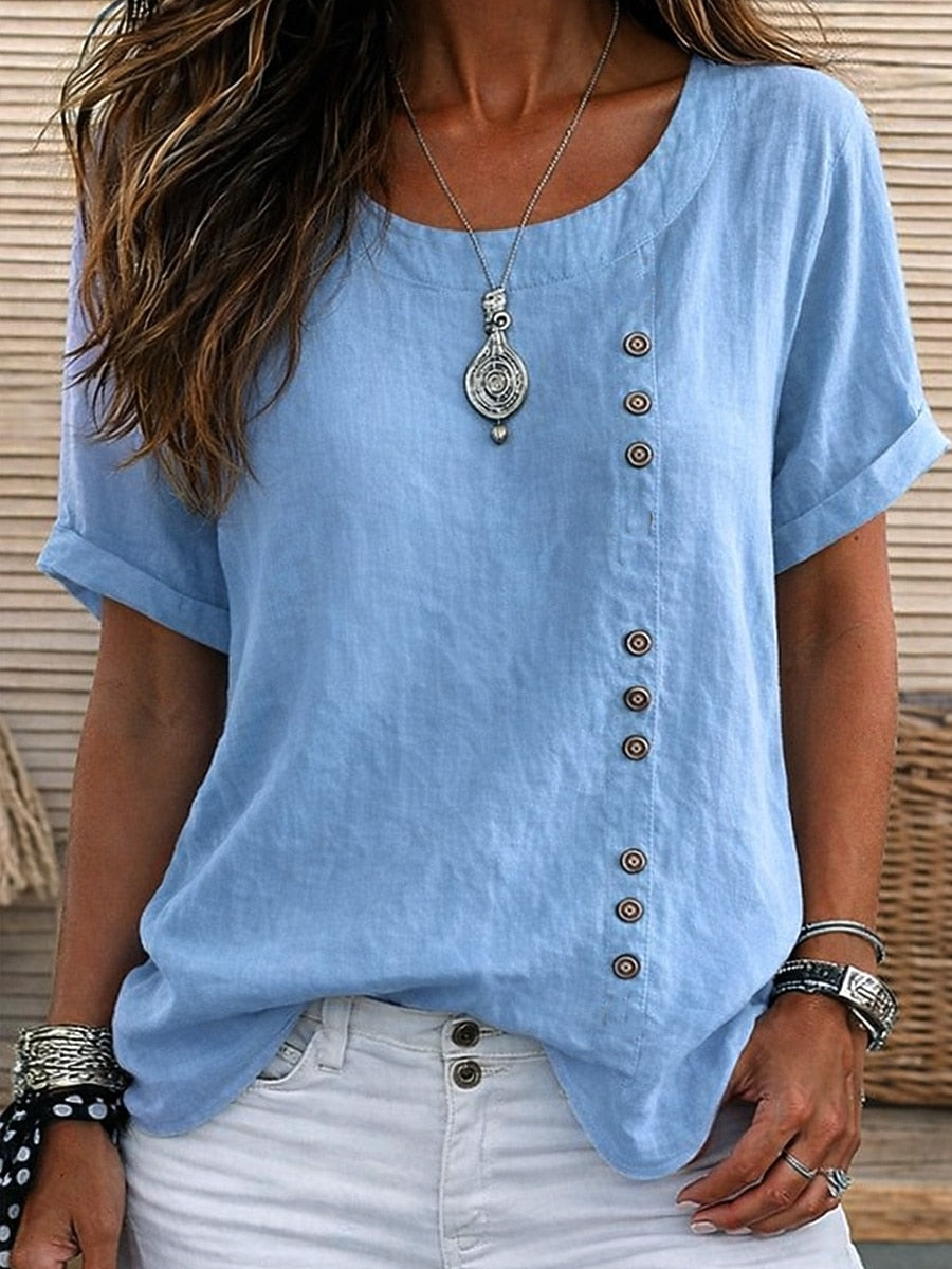Rae | Button Blouse