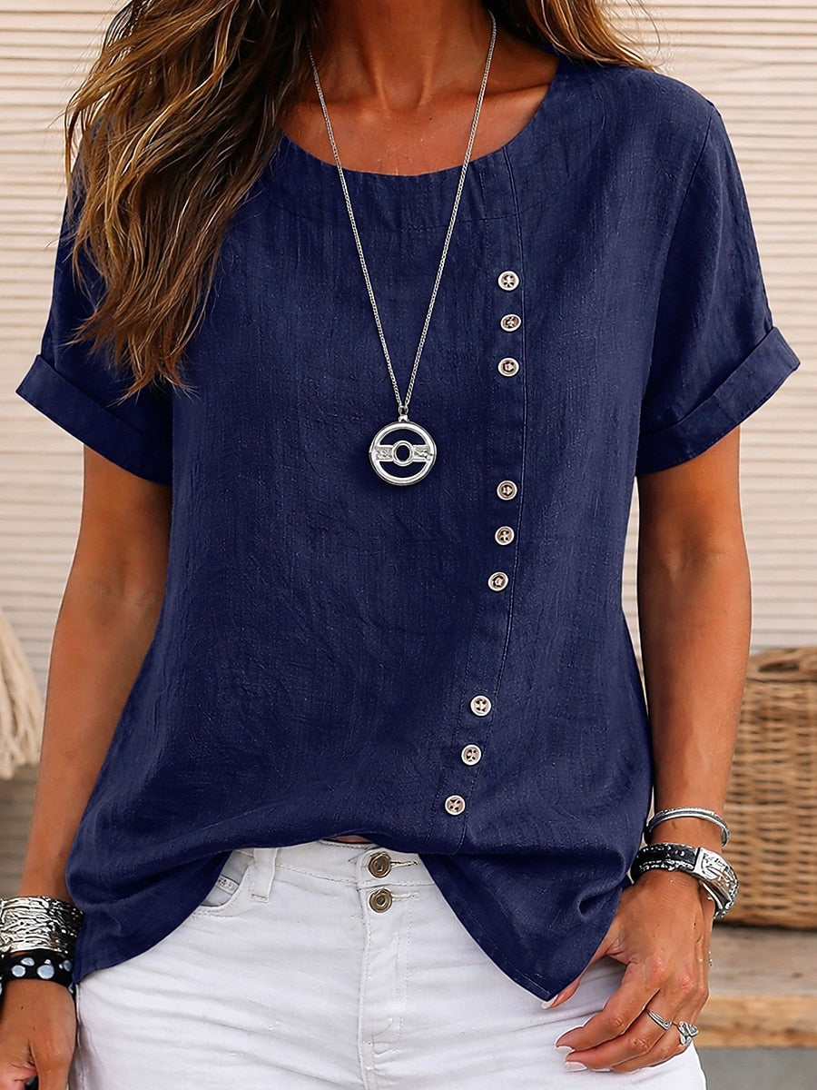 Wren | Button Top