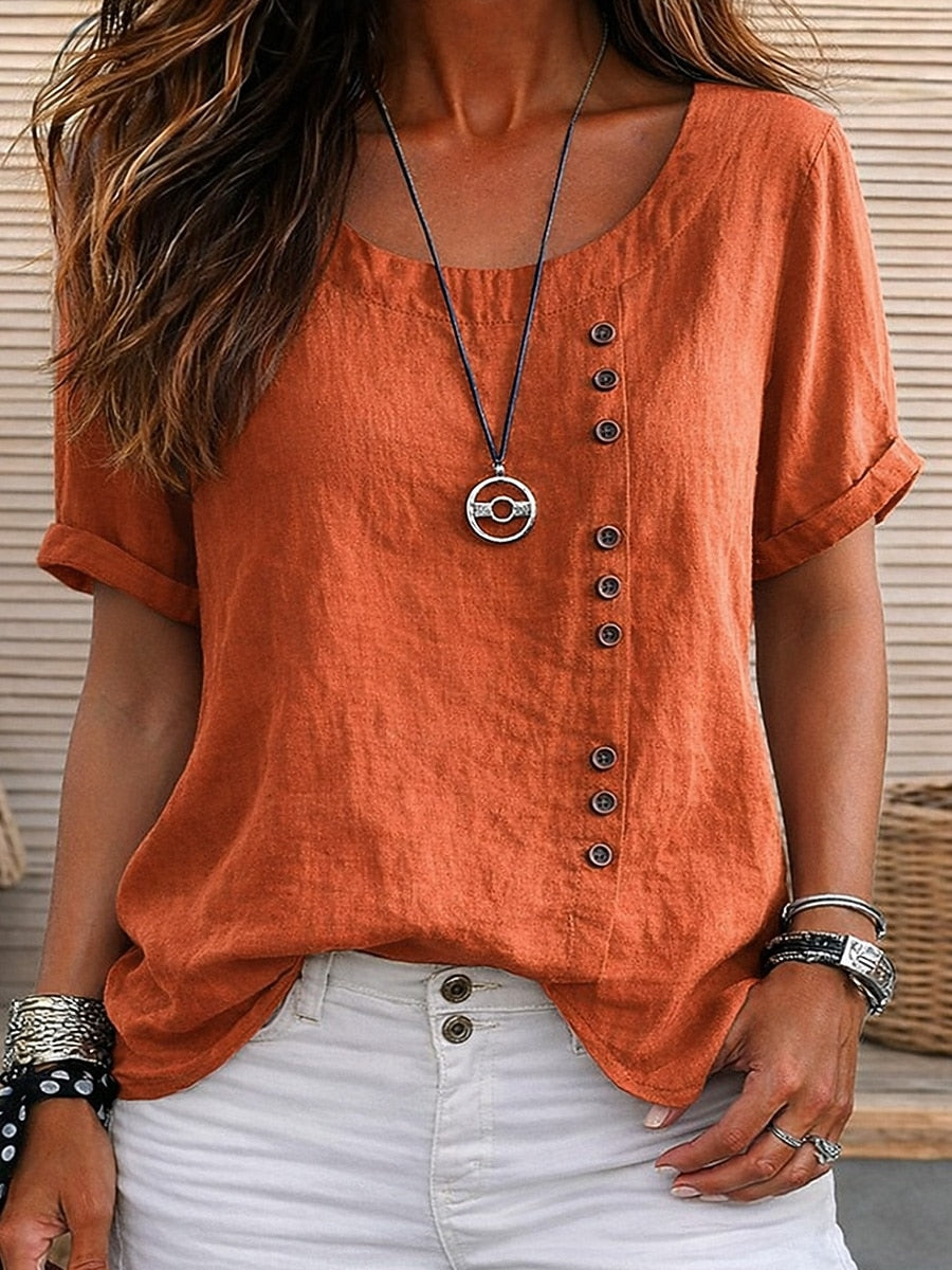 Rae | Button Blouse