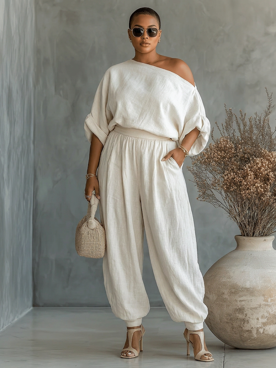 Mila | 2-Piece Off-the-Shoulder Set