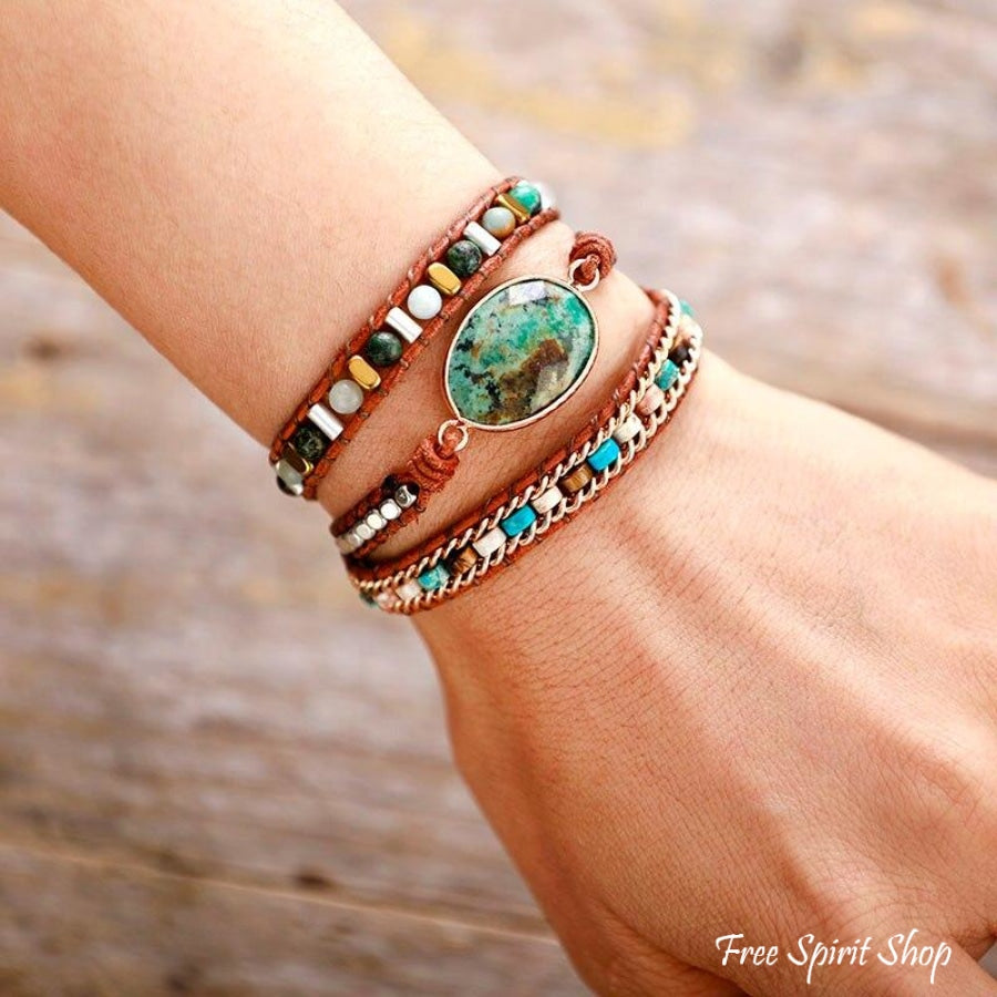 Jenny | African Turquoise & Mixed Beads