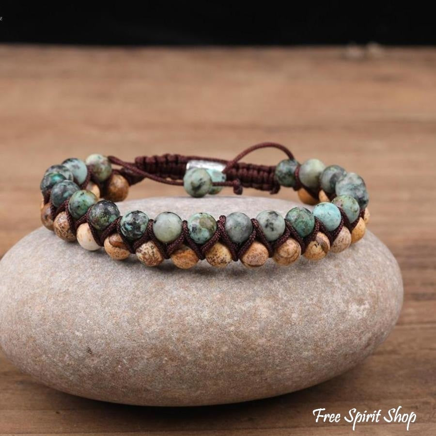 Freya | African Turquoise & Picture Jasper