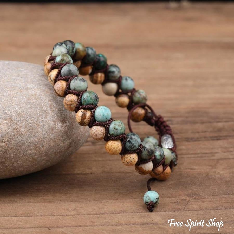 Freya | African Turquoise & Picture Jasper