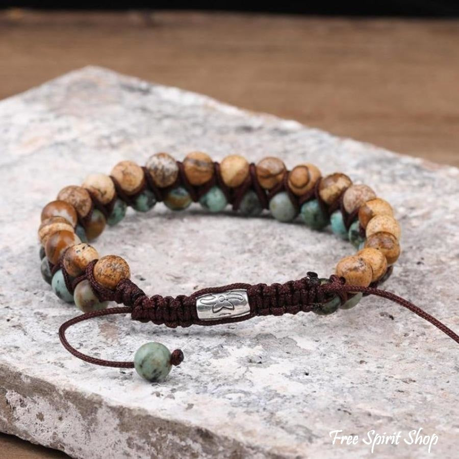 Freya | African Turquoise & Picture Jasper