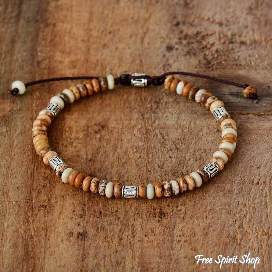 Gracie | Jasper Disc Beaded