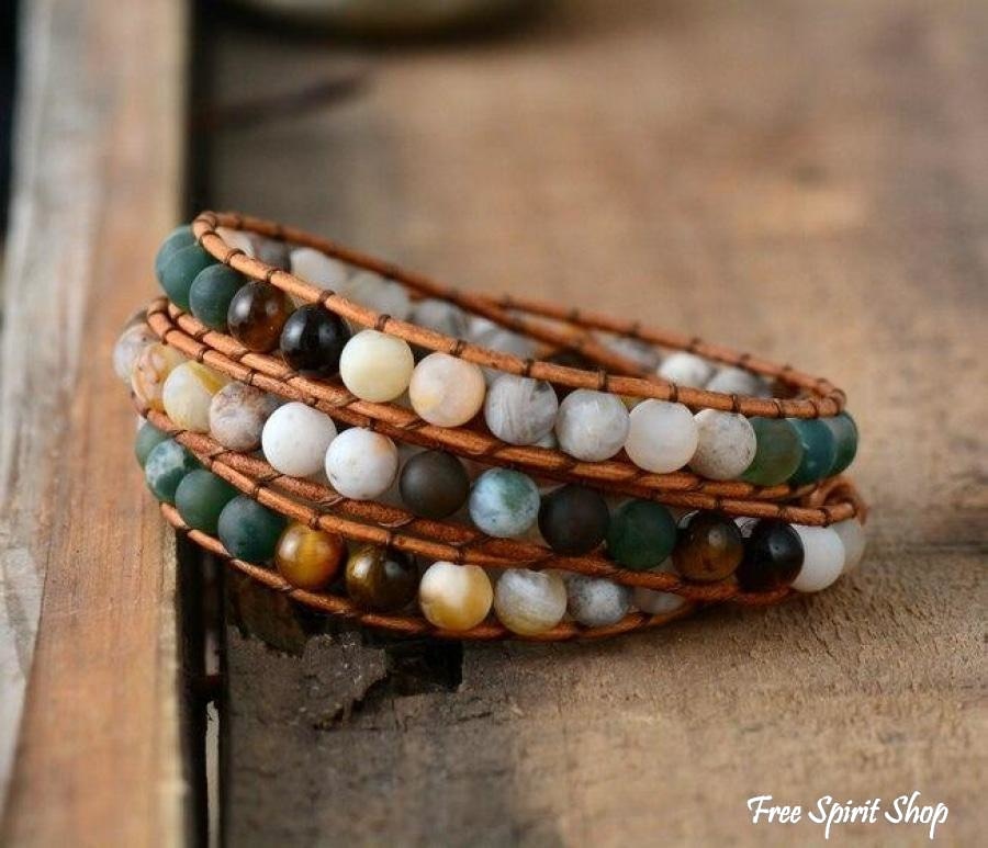 Yasmin | Jasper Tiger Eye & Green