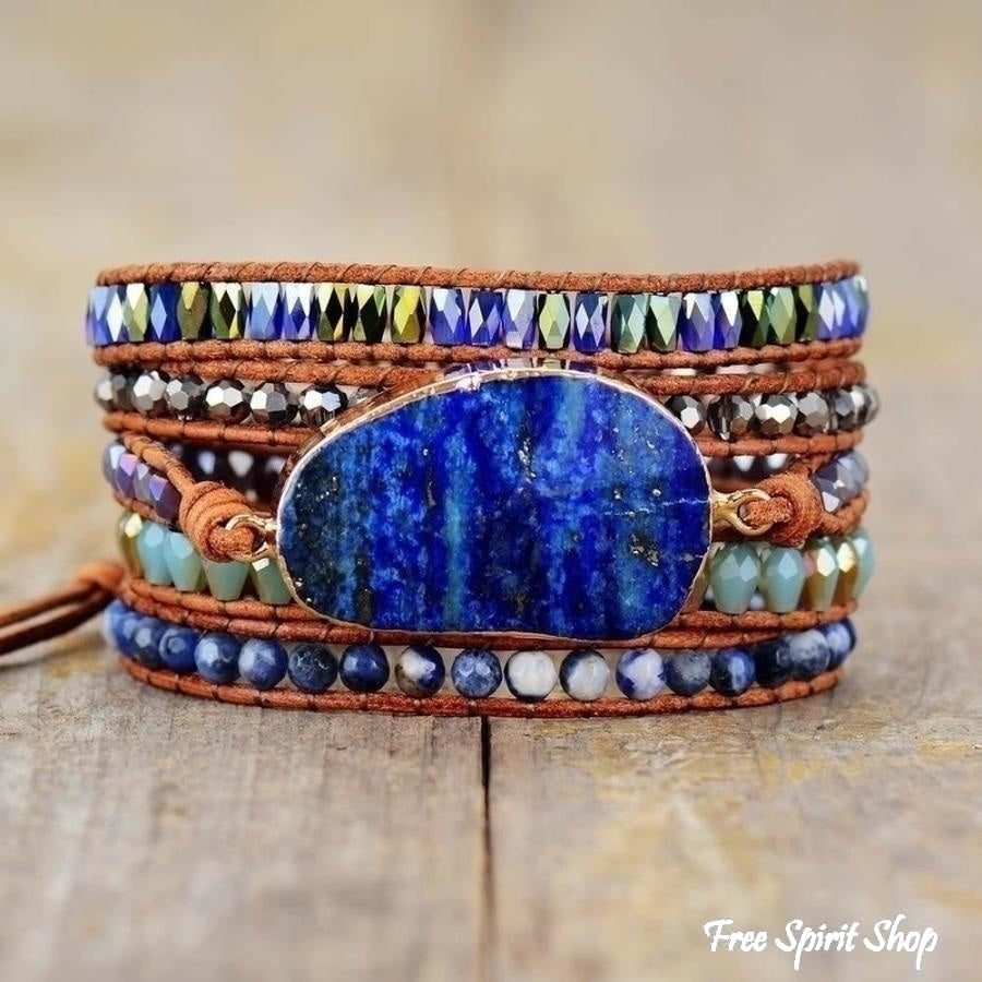 Phoebe | Lapis Lazuli & Sodalite Wrap