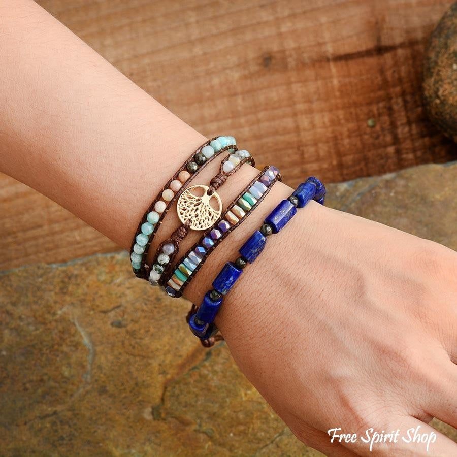 Luna | Mixed Gemstones & Tree of