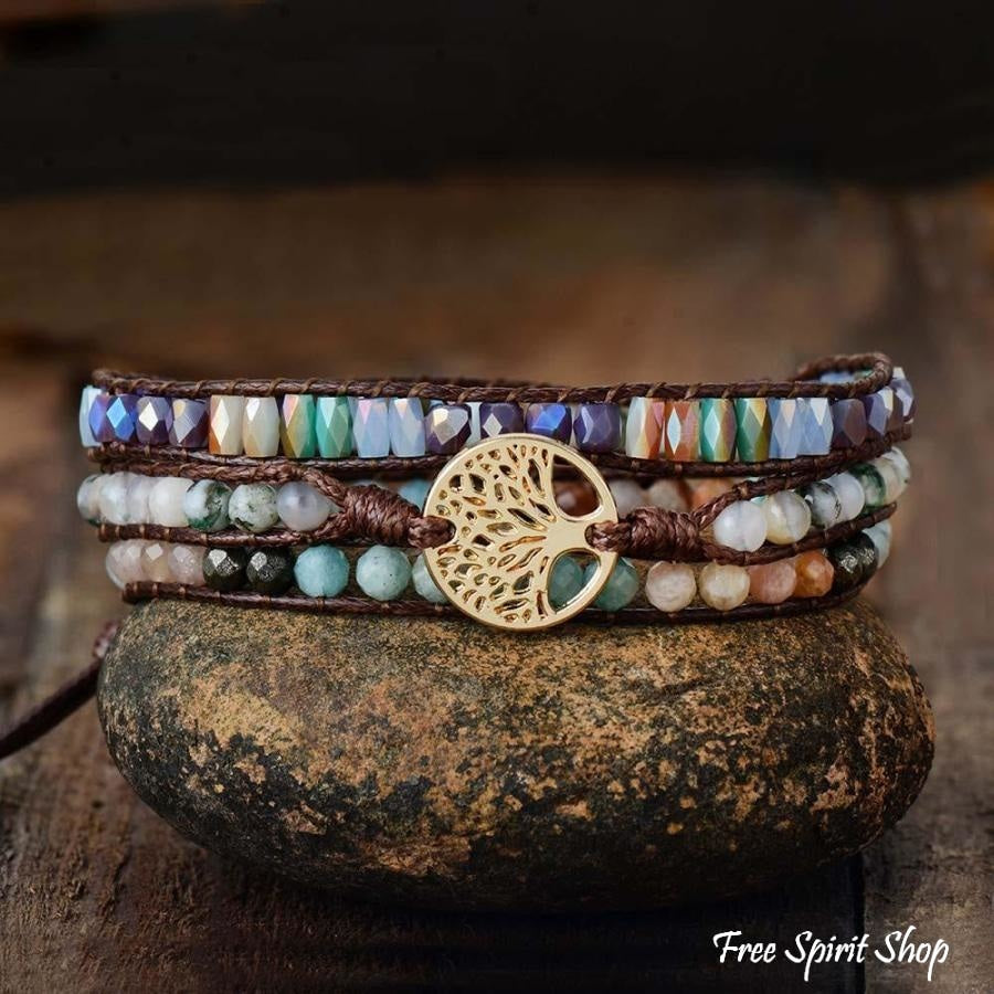 Luna | Mixed Gemstones & Tree of