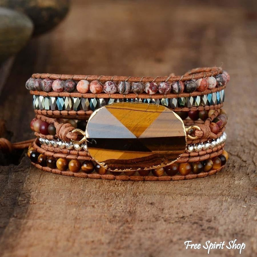Eden | Tiger Eye & Jasper Beaded