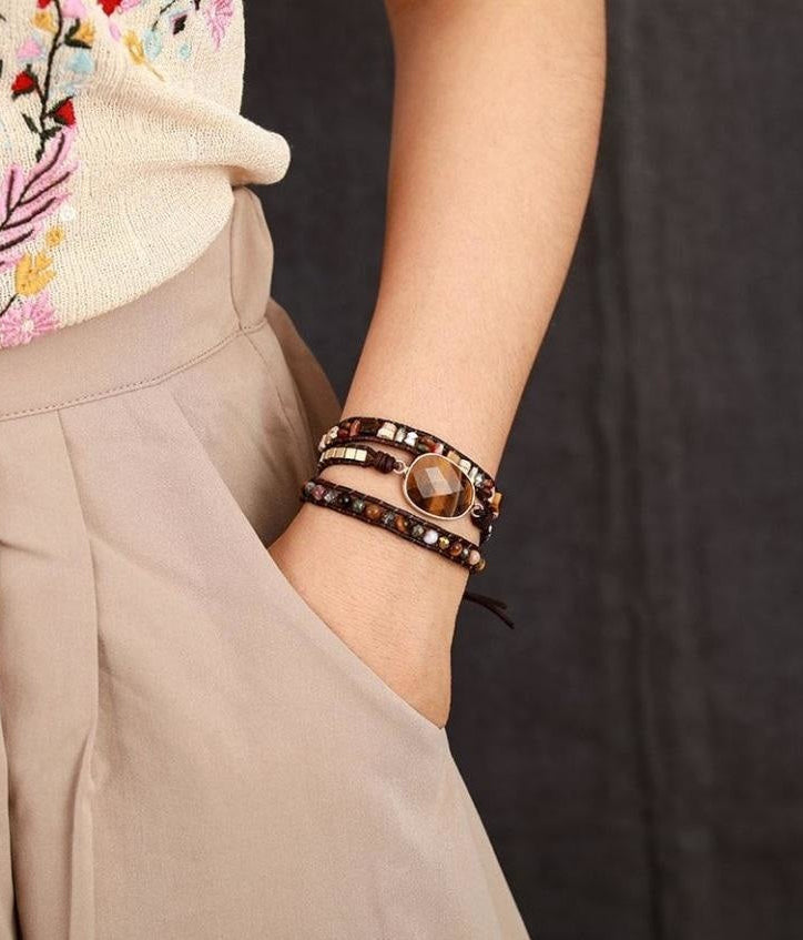 Annabel | Tiger Eye & Mixed Stone