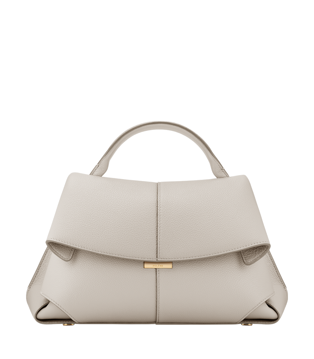Delphi | Textured Chalk Leather Bag