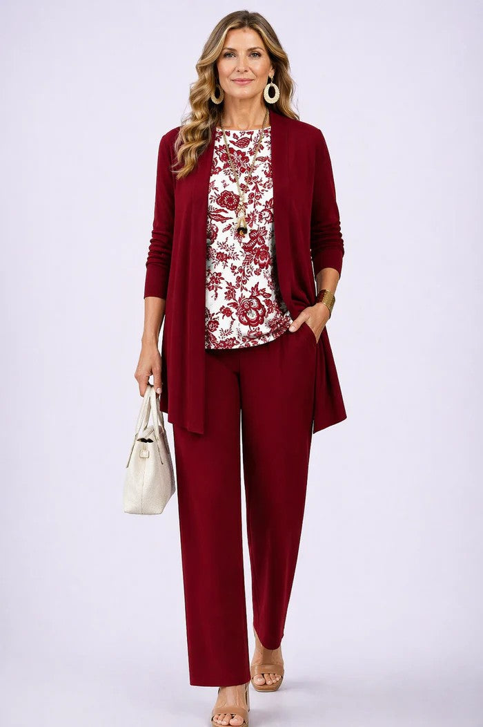 Margaret | Green Three-Piece Set