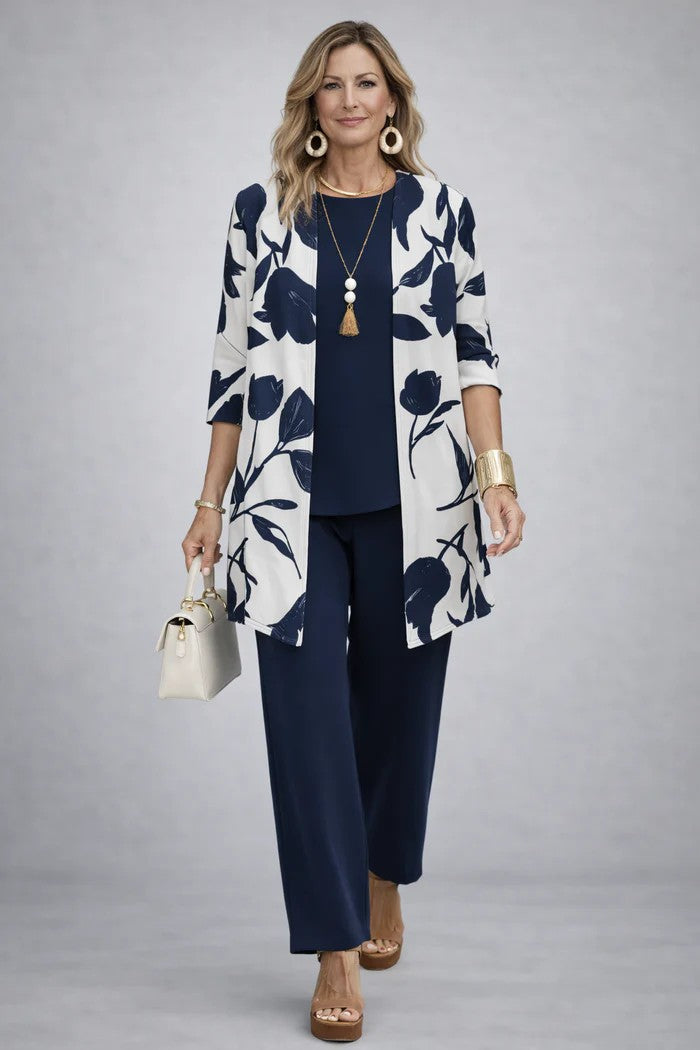 Margaret | Green Three-Piece Set