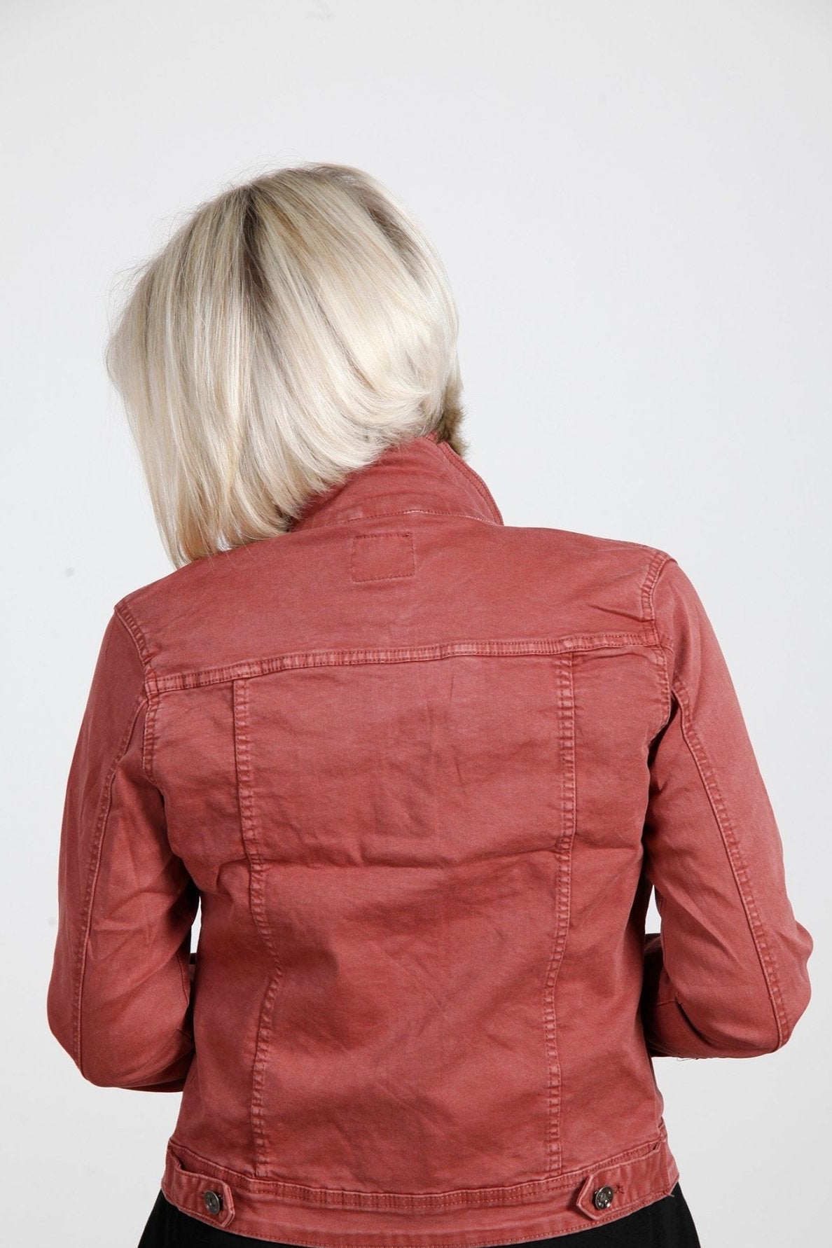 Beatrice | Cinnamon Denim Jacket