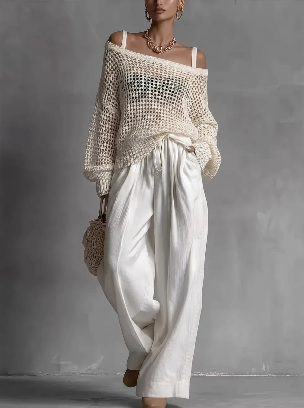 Marisol | Off-Shoulder Knit Set