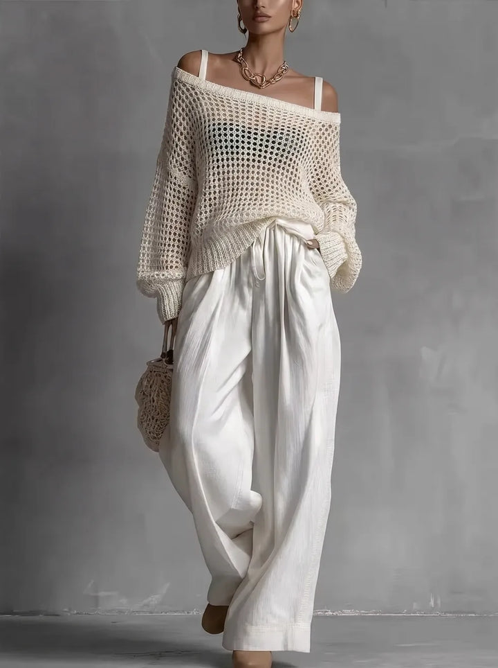 Marisol | Off-Shoulder Knit Set