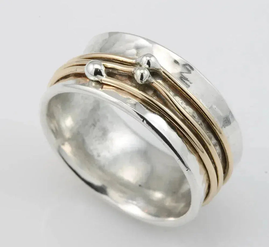Nancy | Vintage Gold Layered Silver