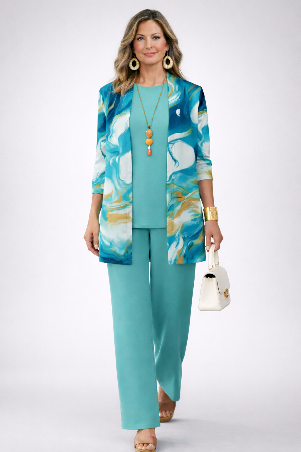 Galena | Blue Three-Piece Set