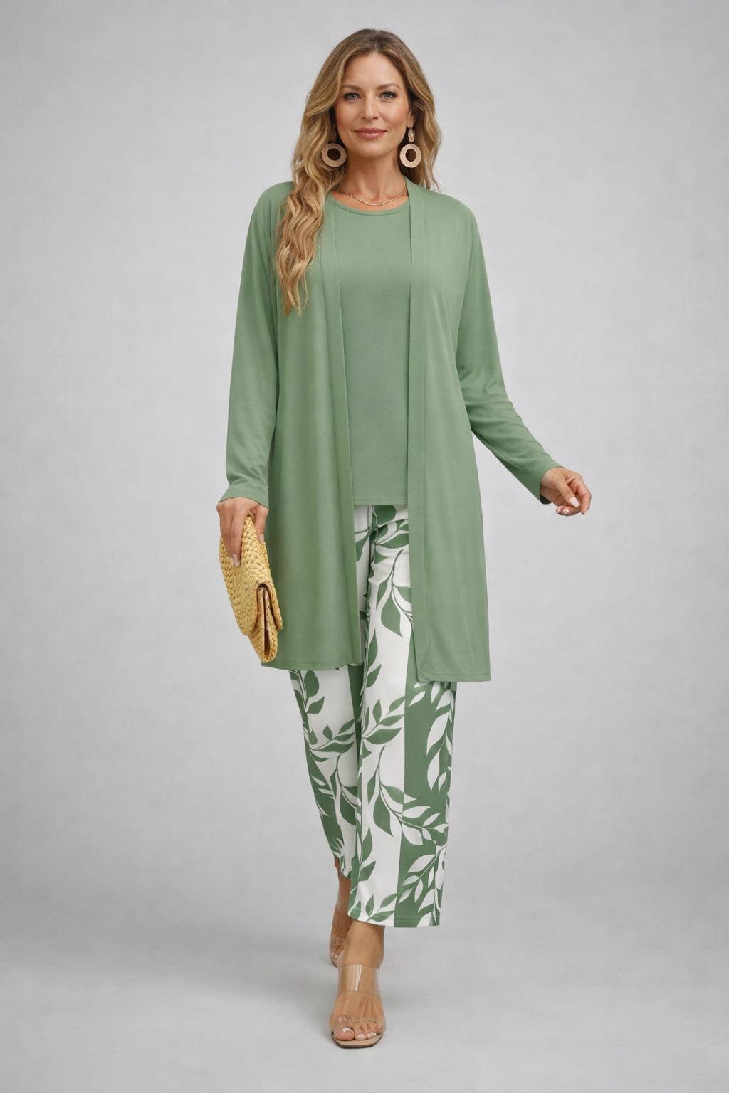 Eirwen | Green Three-Piece Set