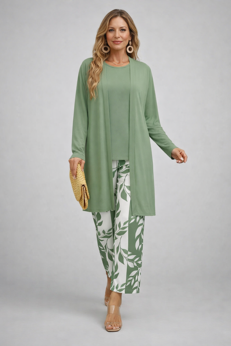 Eirwen | Green Three-Piece Set